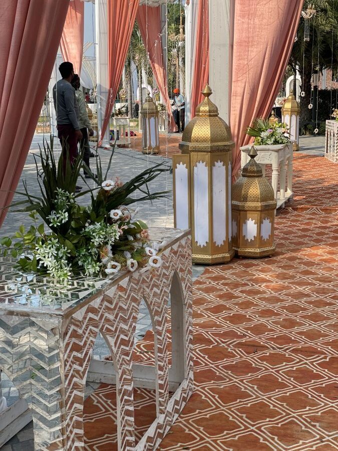 Royal Palace Wedding Decor